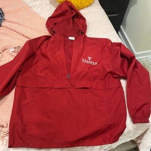 temple university windbreaker